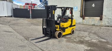 2019, YALE, GLC080VXNKAE088, 8,000 LBS., 3 STAGE, LPG FORKLIFT