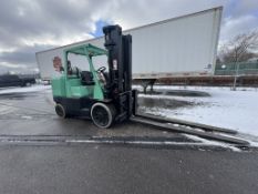 MITSUBISHI, FGC70K, 15,000 LBS., 3 STAGE, LPG FORKLIFT