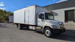 2011, HINO, 268, 24’ BOX TRUCK WITH TAILGATE
