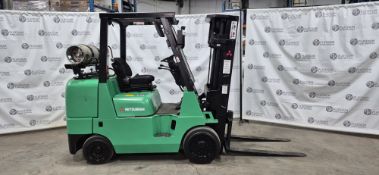 MITSUBISHI, FGC40K, 8000 LBS., 3 STAGE, LPG FORKLIFT