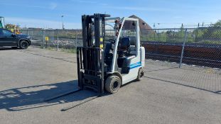 2019, UNICARRIERS, MAP1F2A25LV, 5,000,200 LBS, 3 STAGE, LPG FORKLIFT WITH SIDESHIFT