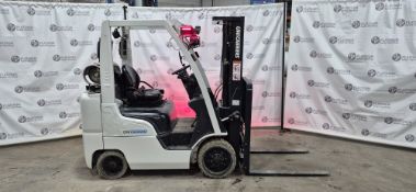 2019, UNICARRIERS, MCP1F2A25LV, 5,000, LBS., 3 STAGE, LPG FORKLIFT