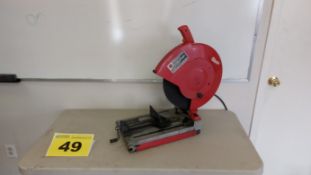 MILWAUKEE, 6176-20, 14" ABRASIVE CUT-OFF SAW, S/N 968C903