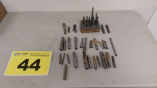 LOT OF MILL TOOLING - REAMERS AND DRILL BITS