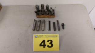 LOT OF MILL TOOLING - REAMERS AND CUTTERS