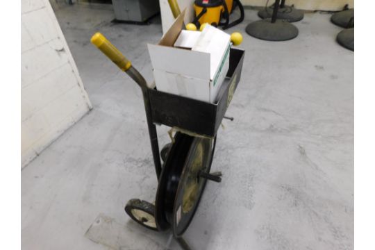 LOT: (2) Steel Banding Carts w/Tools - Image 3 of 3