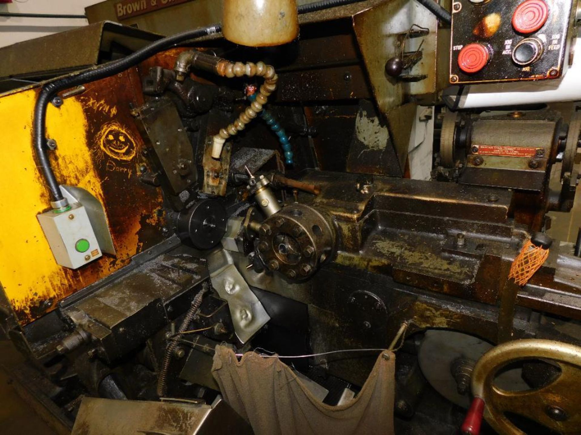Brown & Sharpe Single Spindle Machine, S/N 542-3-305