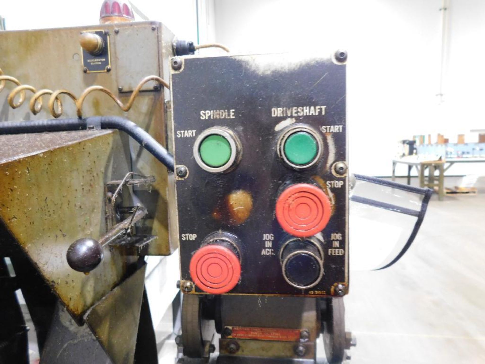 Brown & Sharpe Single Spindle Machine, S/N 542-3-305