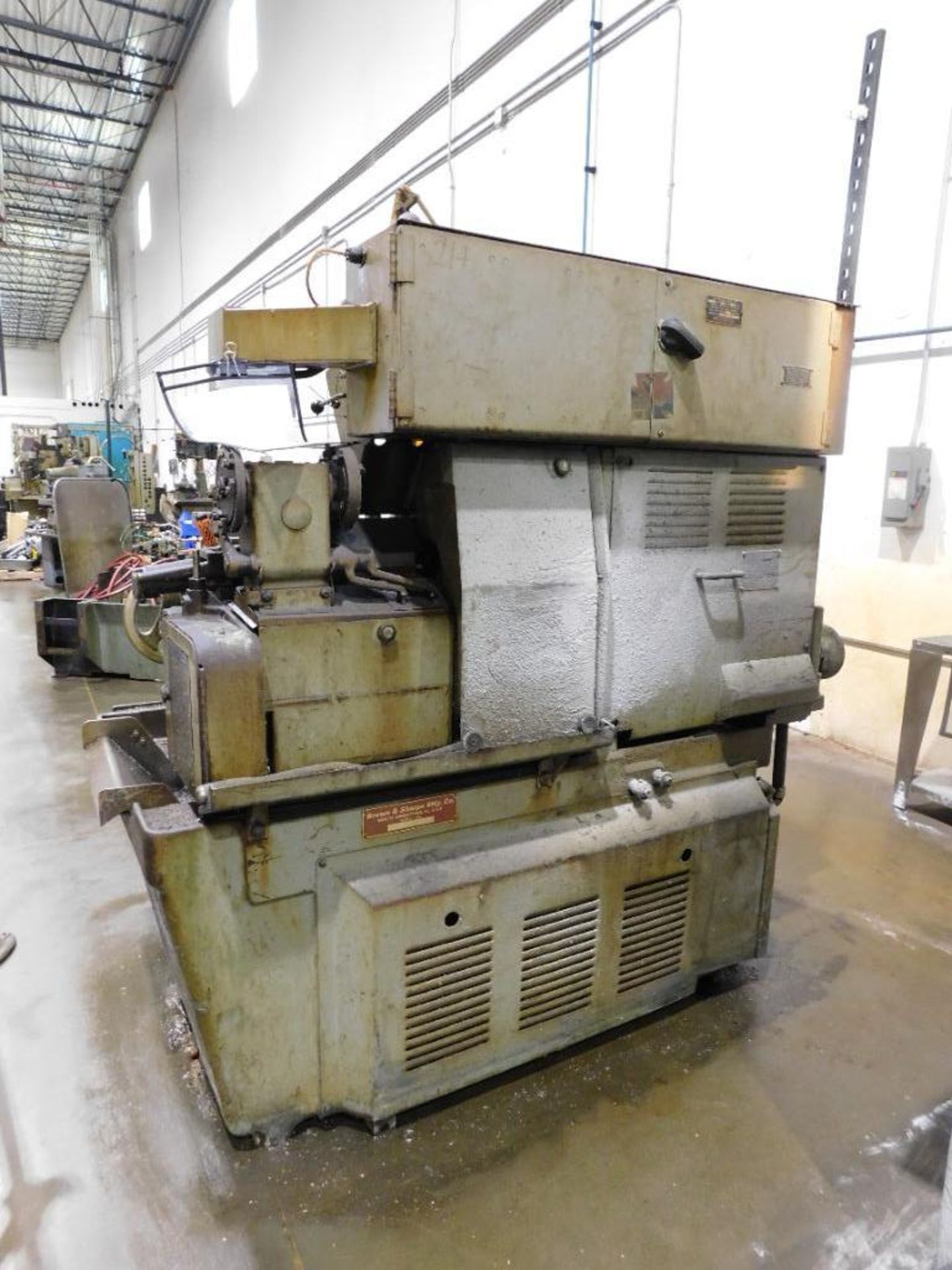 Brown & Sharpe Single Spindle Machine, S/N 542-3-305
