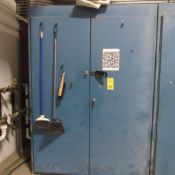 Steel Storage Cabinet w/Contents, 67" W x 24" D x 96" H