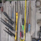 LOT: Assorted Pry Bars & Punches
