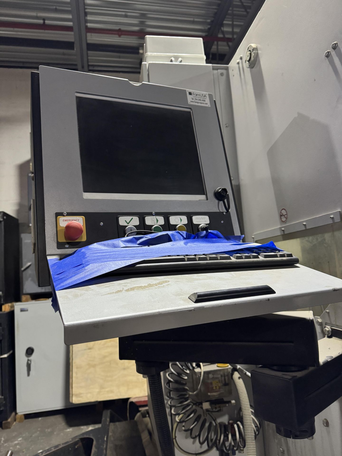 REPORTED VERY LITTLE USAGE 2012 FOM Industrie Modus CNC 4-Axis Aluminum ...