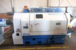1-5/8" (42mm) MIYANO BNJ-42SY 4-AXIS TWIN TURRET TWIN SPINDLE CNC TURNING CENTER, S/N BN90262Y, NEW