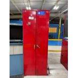 2-Door Stor-Loc Steel Cabinet, 30" x 30" x 78" H, Includes 60 HSK 63 Tool Holders