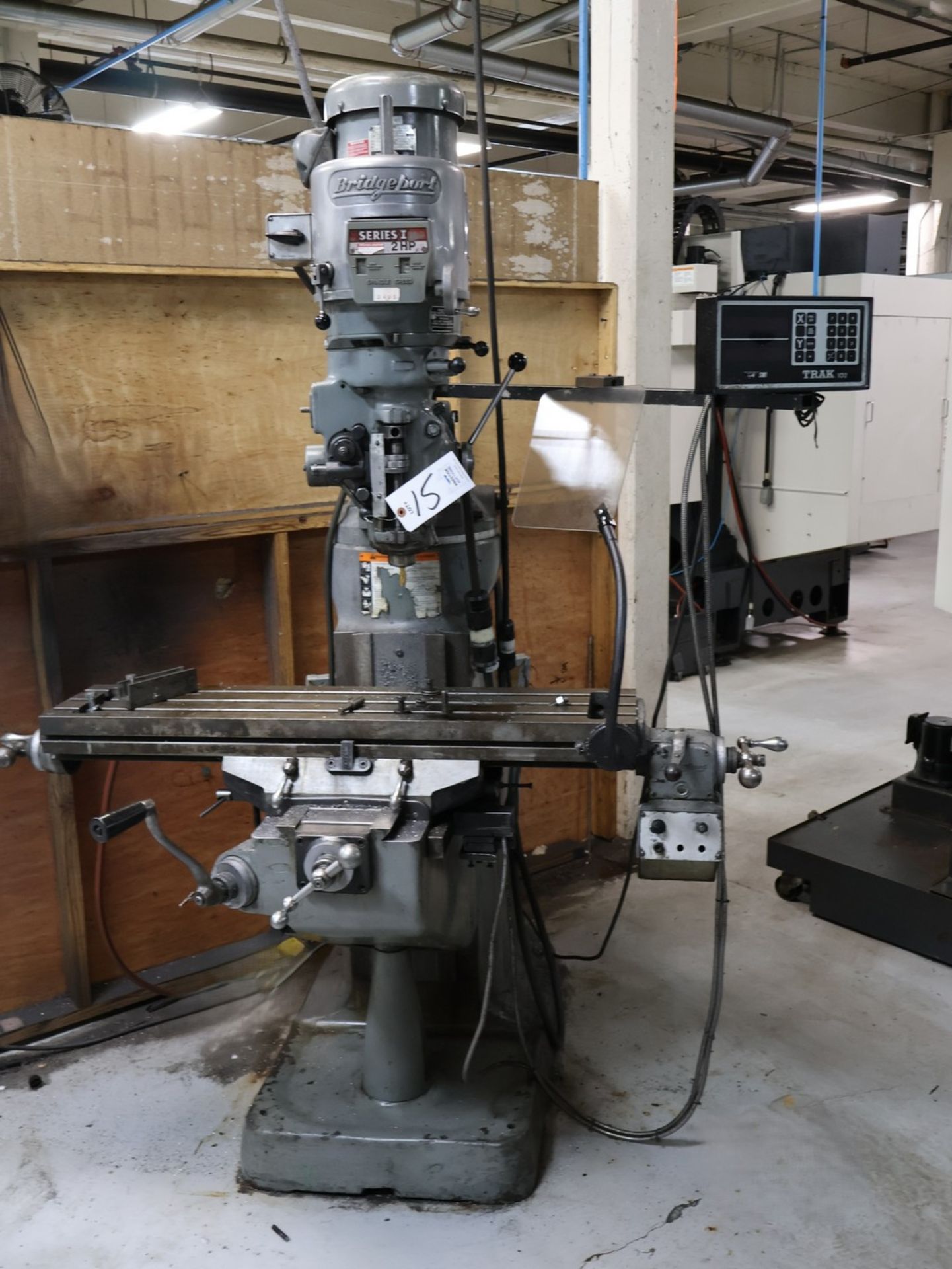Bridgeport Series I 2HP Knee Type Vertical Milling Machine, 9" x 42 ...