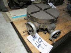 Palmgren 6285 8" Rotary Indexing Fixture