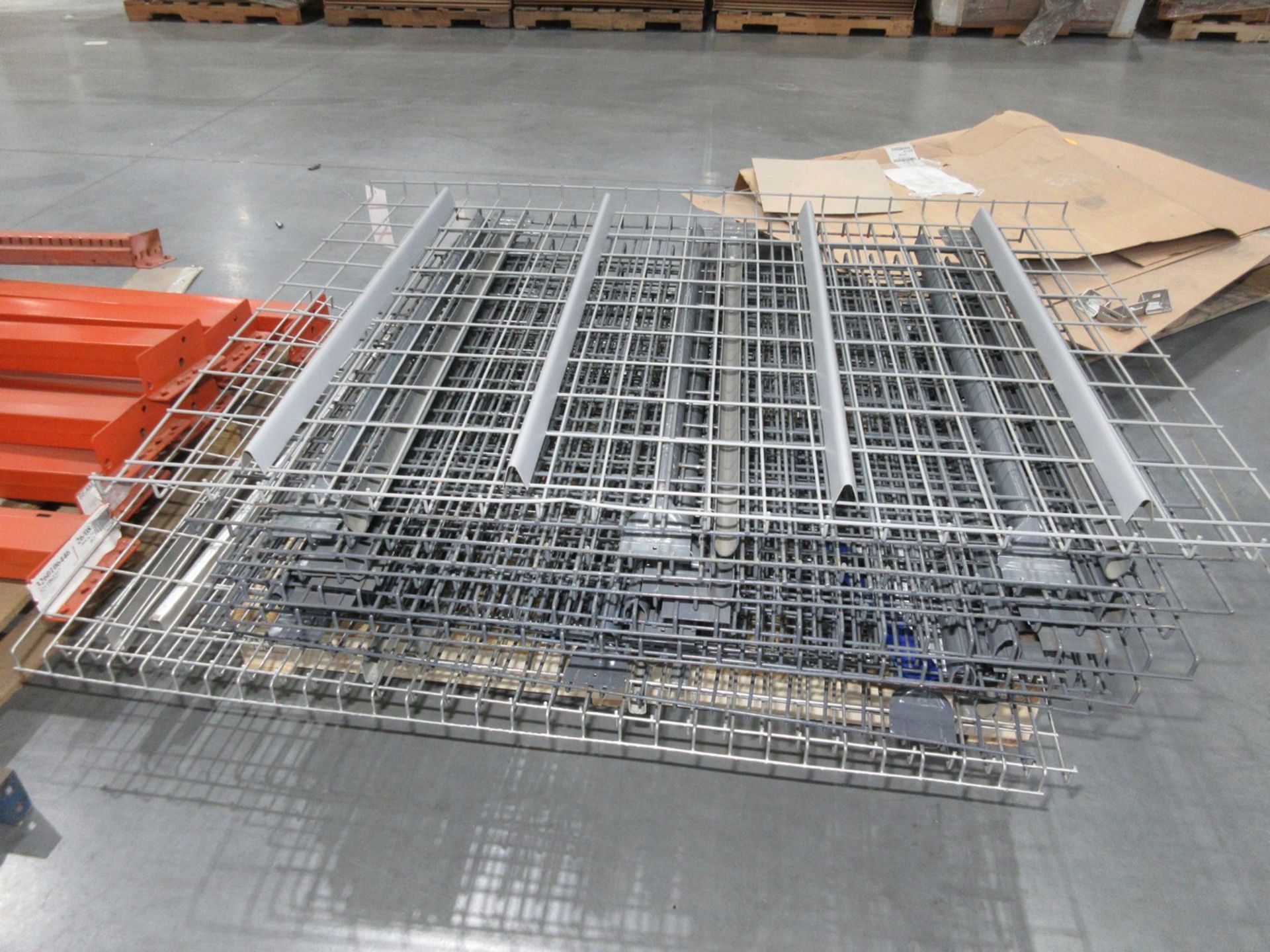 Lot of Disassembled Pallet Racking. Approx. (22) 12'x42