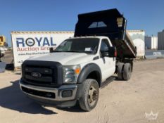 2015 Ford F-550 Mason Dump Truck