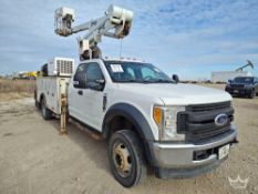 2017 Ford F-550 4x4 DurALift DTAXS39 39ft. Bucket Truck