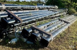 15 35ft. Commercial Black Metal Light Poles