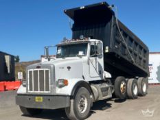 2013 Peterbilt 367 20Yd Ox Bodies Tri-Axle Dump Truck