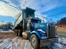2006 Kenworth W900L 17.6yd Heritage Tri Axle Dump Truck