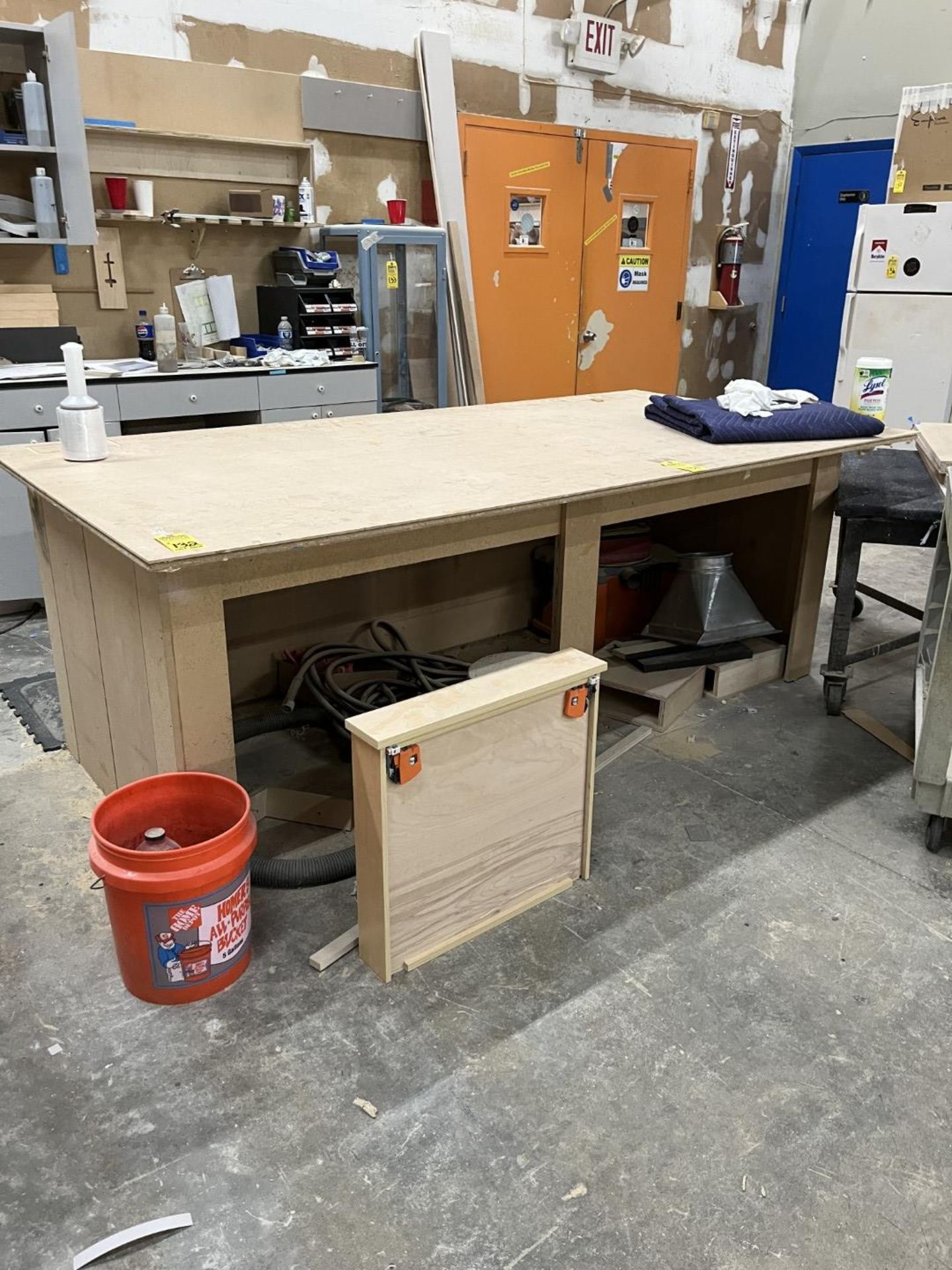 WORK TABLES - APPROXIMATELY 4'x8'