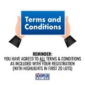 REMINDER - YOU HAVE AGREED TO ALL TERMS & CONDITIONS AS INCLUDED WITH YOUR REGISTRATION WITH HIGHLIG