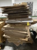 LOT ASSORTED CARDBOARD BOXES
