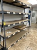 SECTIONS GRAY PALLET RACKING - 8'W x 7'H (IN OFFICES)