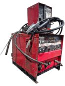 Lincoln Electric CV-300 and LN-7 Wire Feeder with New Mig Gun and Clamp