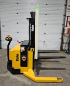 2013 Yale Pallet Stacker 4,000lbs Capacity Electric 24V WITH 2491 HOURS