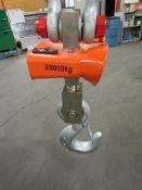 Hanging MINT Digital Crane Scale 40,000lbs 20 ton Capacity - complete with remote control and