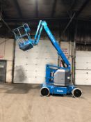 2015 Genie Boom Lift model Z-34/22N with 34' high 500lbs Lift Capacity ELECTRIC Unit Made in the