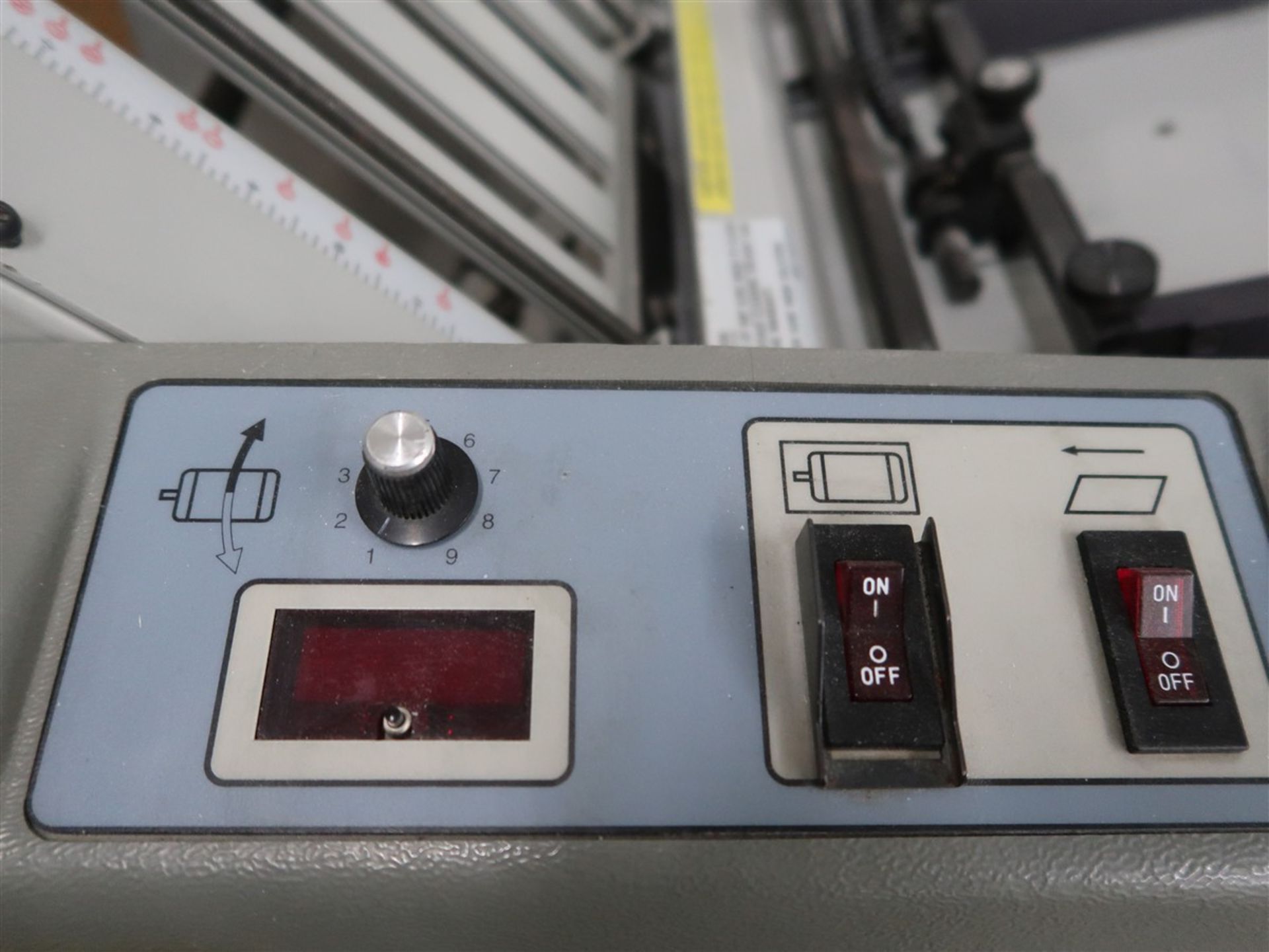 Baum Ultrafold XLT Bench Top Folder Model 714XLTB-2-P-1, S/N 014MH0497 ...