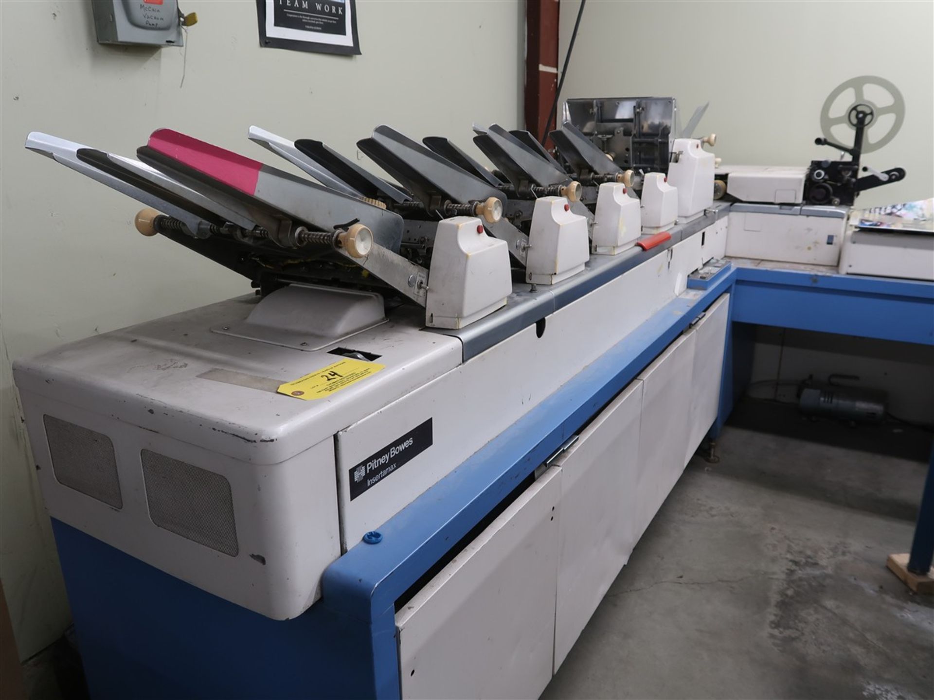 Pitney Bowes Insertamax Inserter Model 3140 S/N 5226 w/ Pitney Bowes ...
