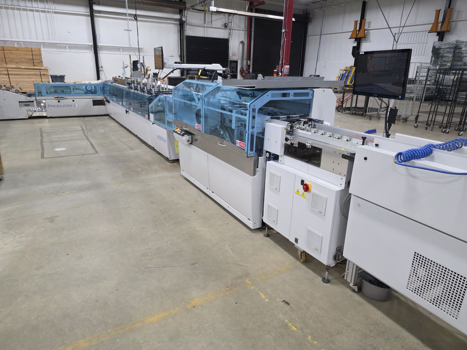 2022 Bell & Howell Inserter Model Producer 400TM, 4 CMC Pockets, S/N ...