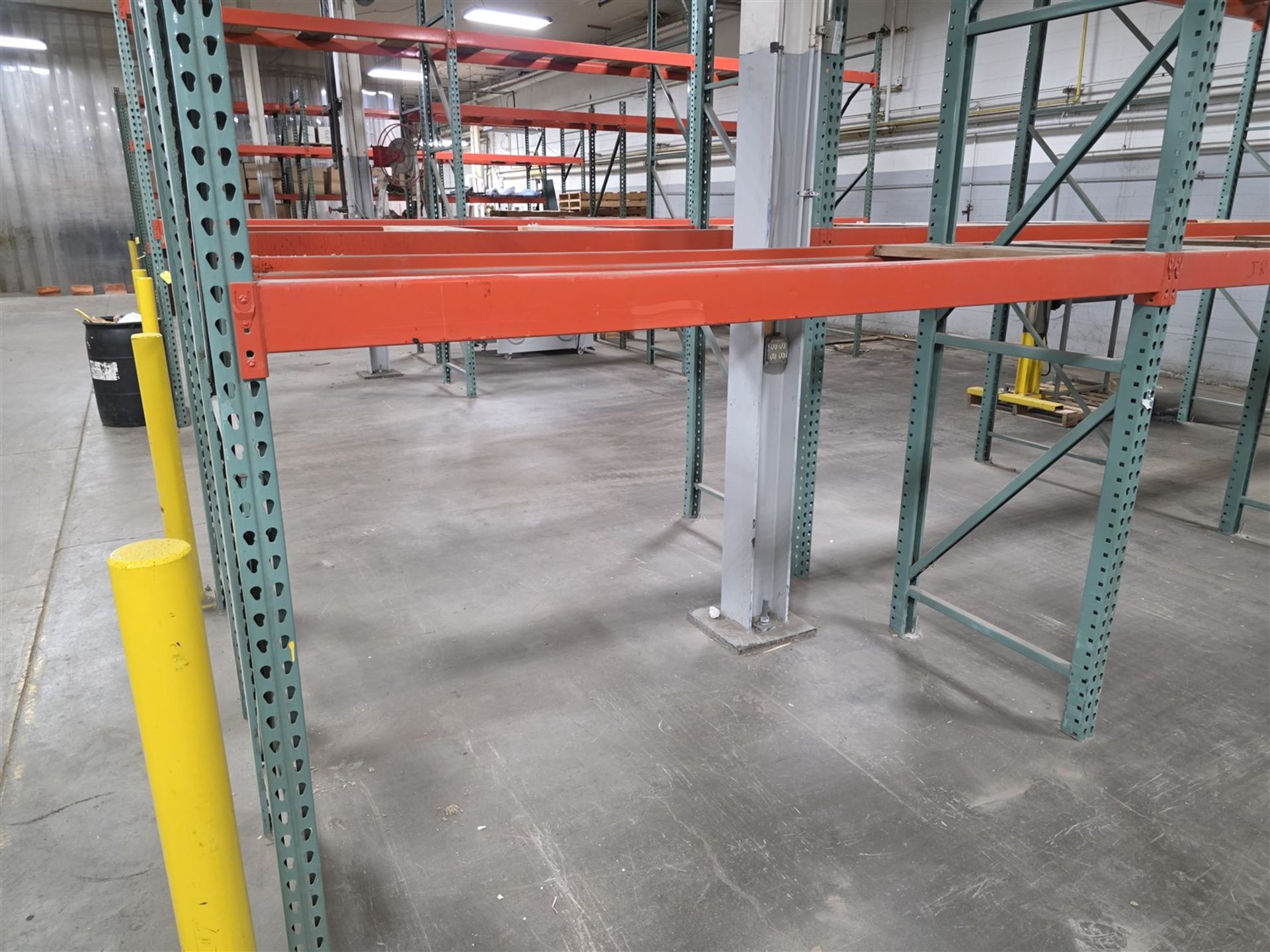 Edge Racking Palelts (24) Sections Heavy Duty Adjustable Pallet Racking, Tear Drop Type, 3 ...