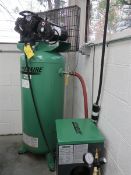 2015 Speedaire Model 4ME98A 5 HP 2-Stage Air Compressor S/N 1931959, 60 Gallon Tank, 140 PSI w/