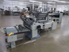 Stahl Model i426A-4S-PAR-3 Series 1400 4/4/4 Continuous Feed Folder S/N 141JI0016 w/ Wet Score and