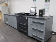 2022 Konica Minolta Accurio Press 6136 Digital B&W, S/N A9JT011000226, Under KM Service Contract