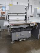 2007 Polar Mohr Model RA-4 Squeeze Roll Paper Jogger S/N 7782410 w/ Safety Screen