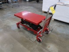 Uline Model H-1783 Hydraulic Lift Table 20" x 39", 1,760 Lb Capacity