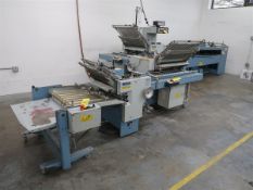 MBO Model B26-1-26/4 4/4/4 Continuous Feed Folder, S/N S07/56 w/ Wet Score and MBO MS-Control,
