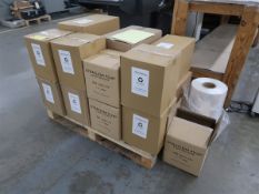 Skid w/ Assorted Shrink Wrap Film