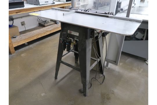 Scott Heavy Duty Index Tab Cutting Machine S/N 8T-711016 (Pneumatic)