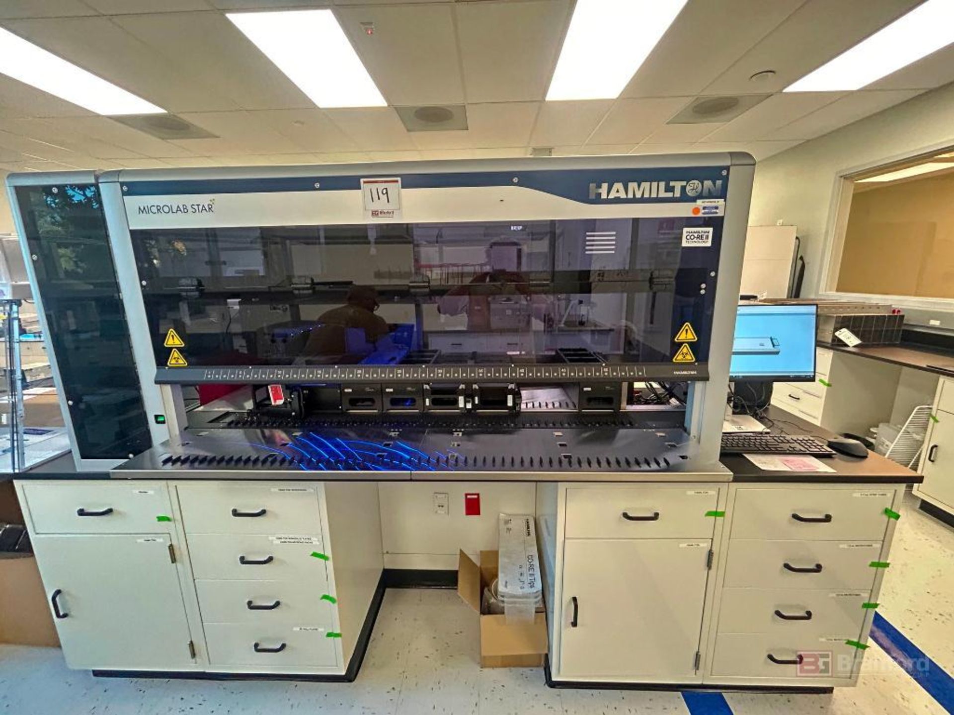 Hamilton Microlab STAR Liquid Handler; Part No.: STAR-000153/A; S/N l166