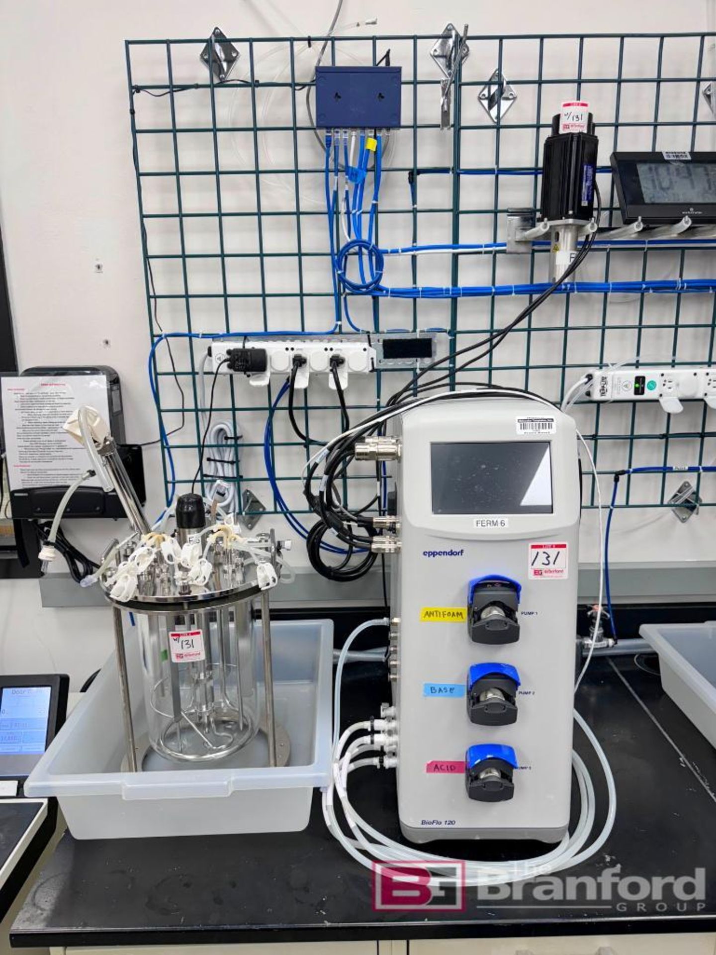 Bioflo Motor Eppendorf BioFlo 120 Pump Bioreactor; Includes Reactor and Pump