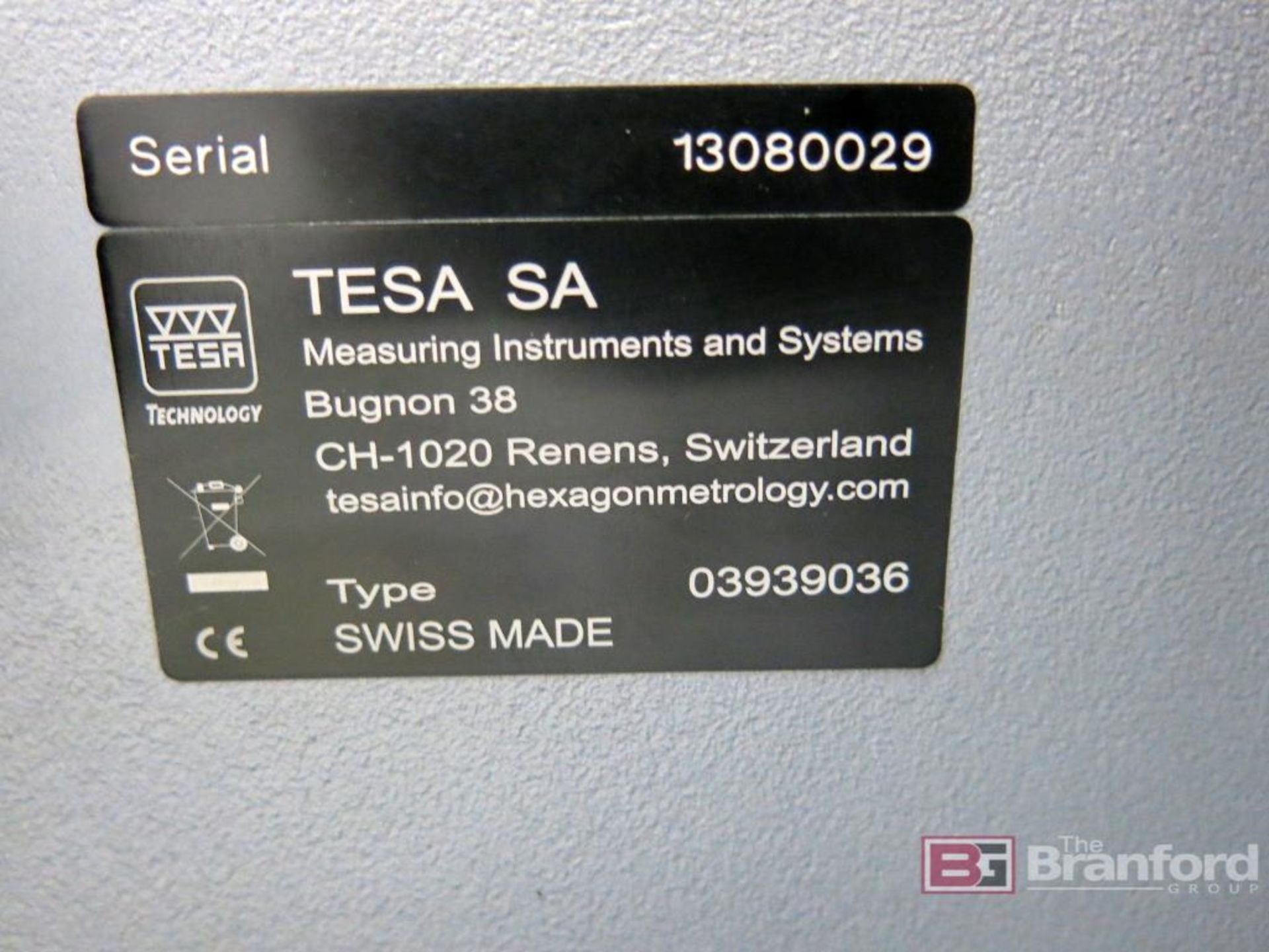Tesa Micro-Hite 3-D CMM Model Tesa SA, Type 03939036 w/ Tesa Star 0450 ...