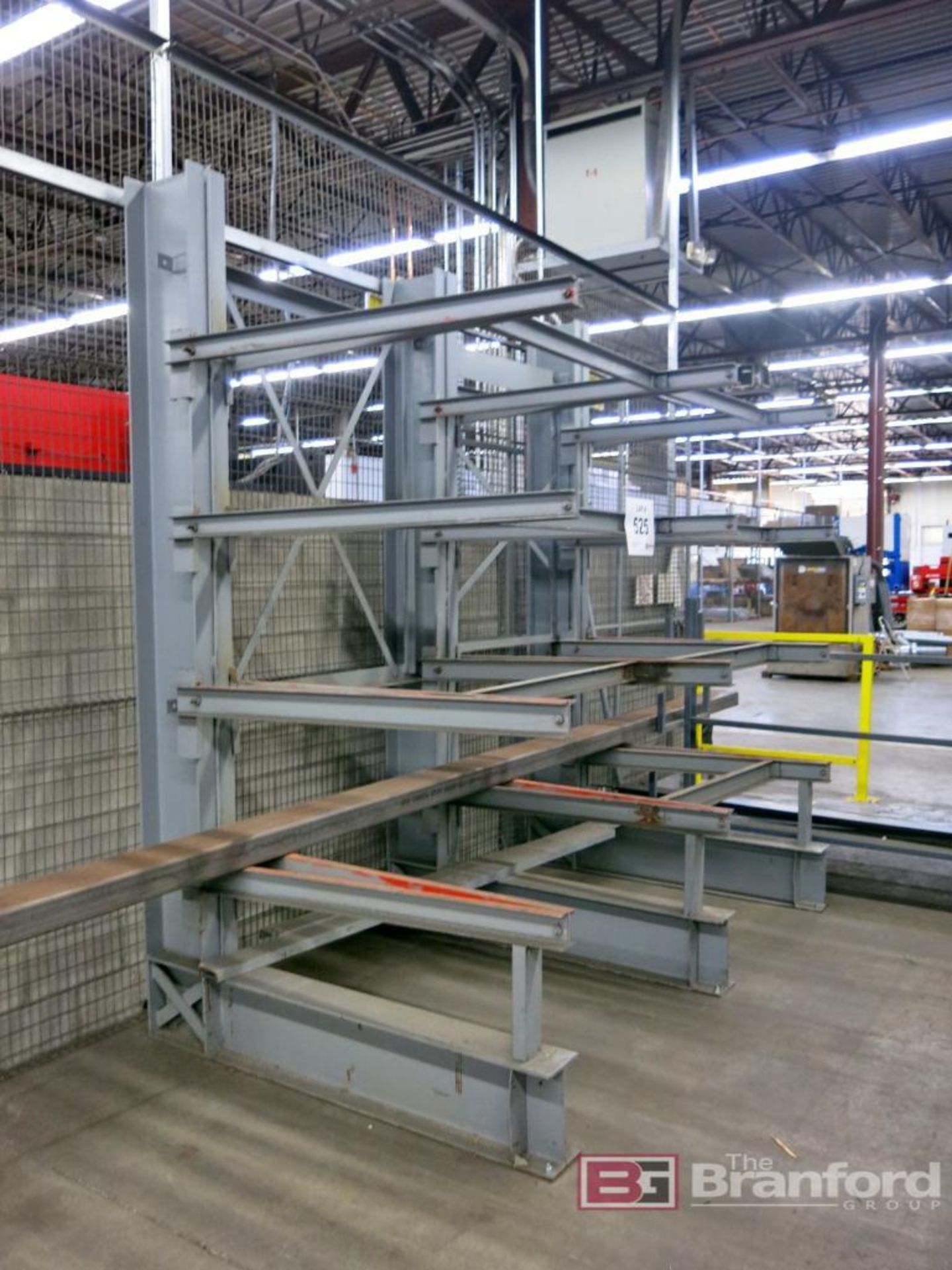 Single Side Heavy Duty Cantilever Raw Material Rack, Castered Double ...